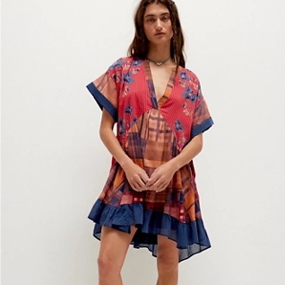 Free People Printed Agnes Dress